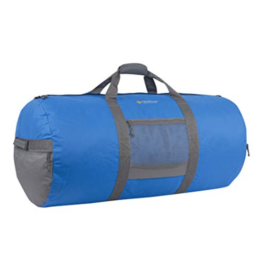 Outdoor Adventure Ideas - Black X-Large Utility Duffel Bag with