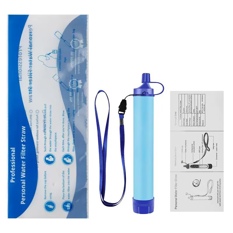 Water Filter Straw - Portable Water Filter Straw, Personal Emergency