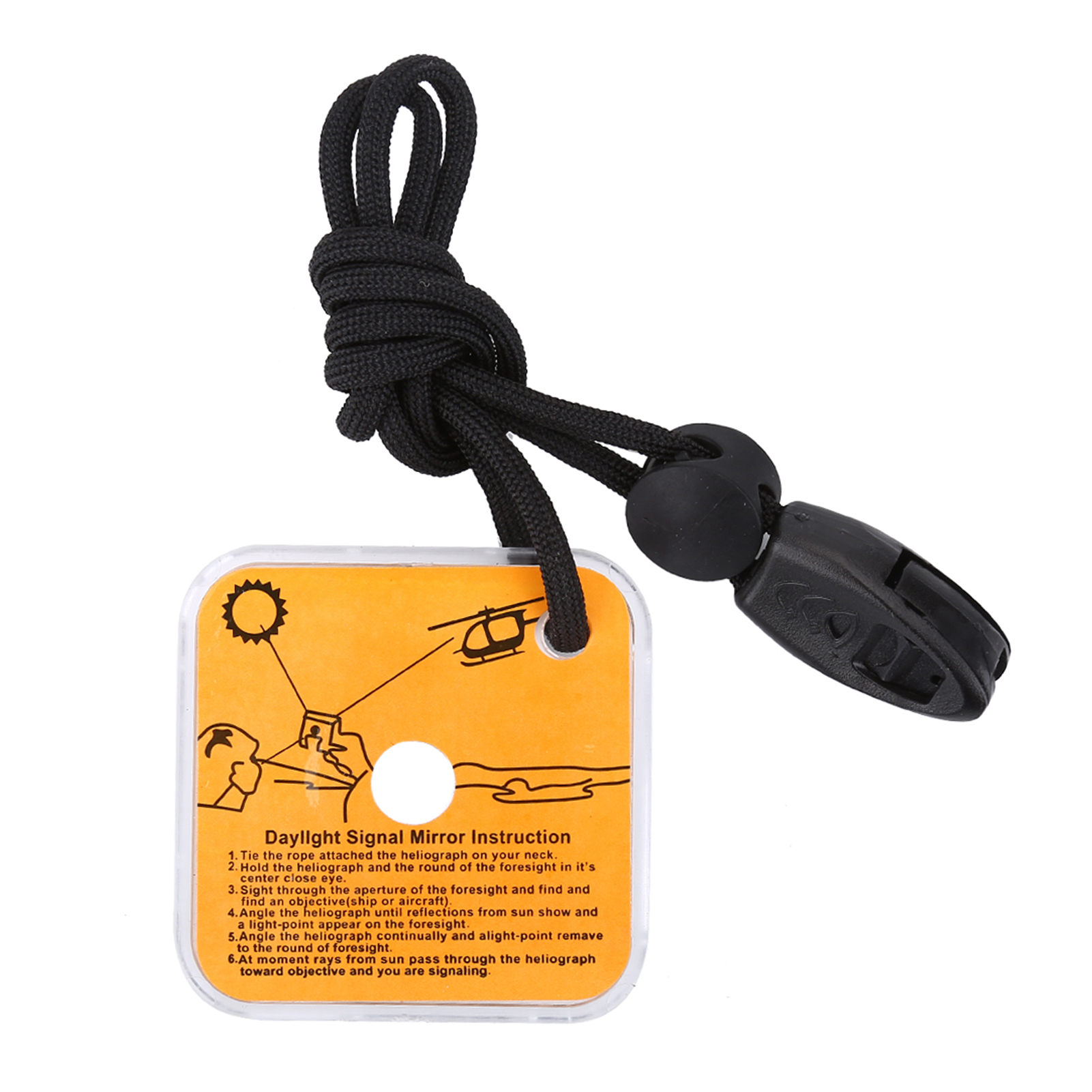 Outdoor Survival Emergency Sig - огляд і ціна Signal Mirror Rescue