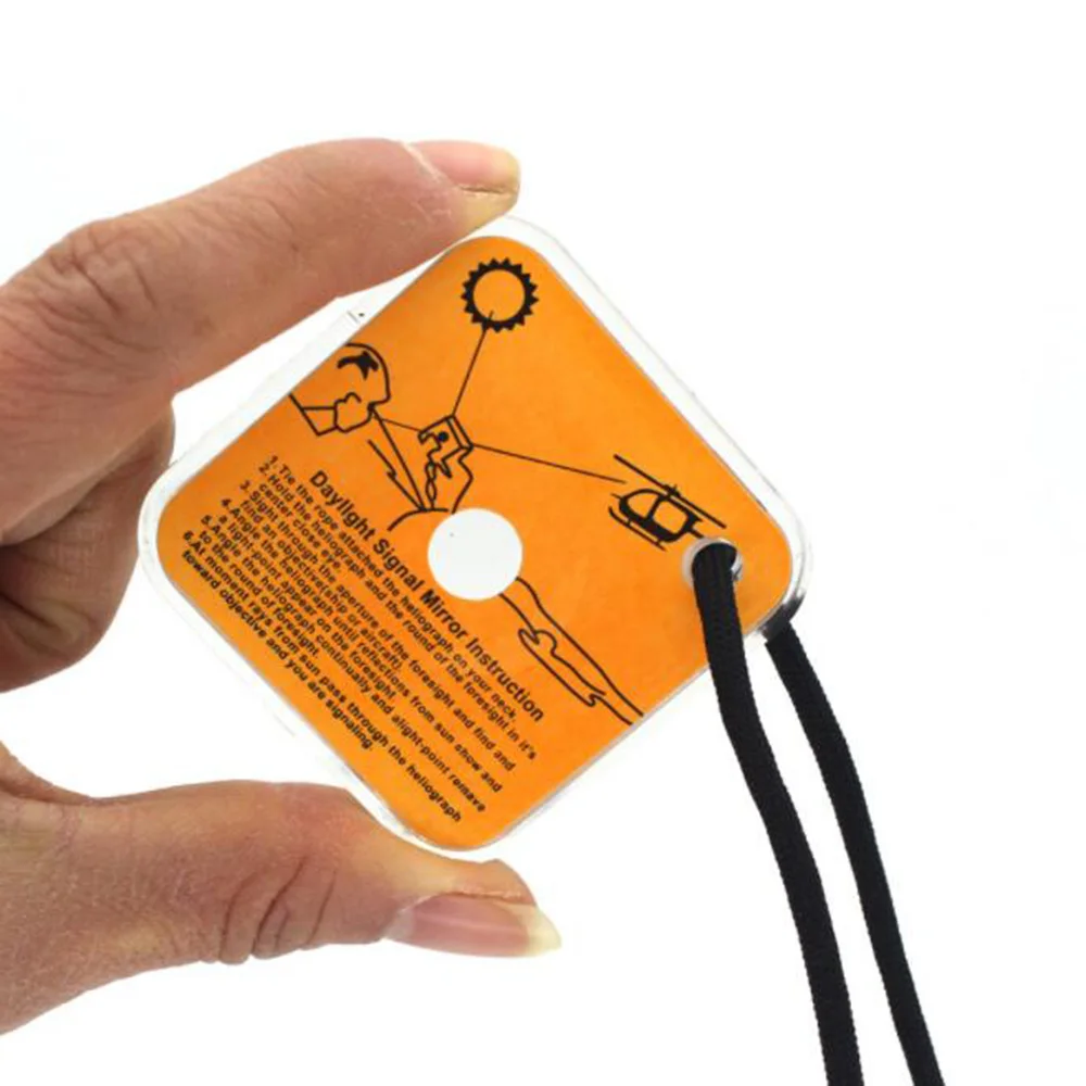 Outdoor Survival Reflective Si - огляд і ціна Signal Mirror Rescue