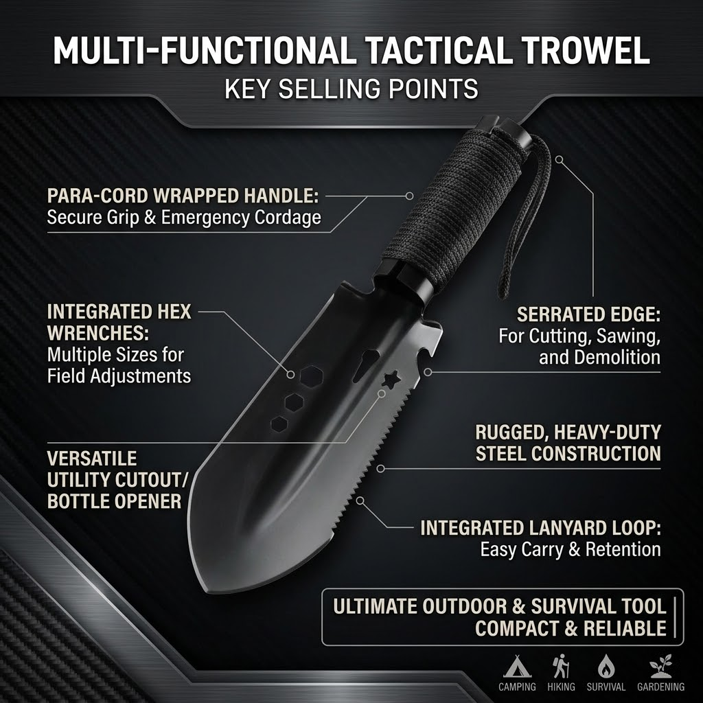 Ultralight Mini Tactical Shove - огляд і ціна Outdoor Adventure Gear