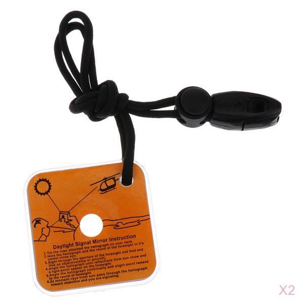 Transparent Survival Signal Mi - огляд і ціна Signal Mirror Rescue