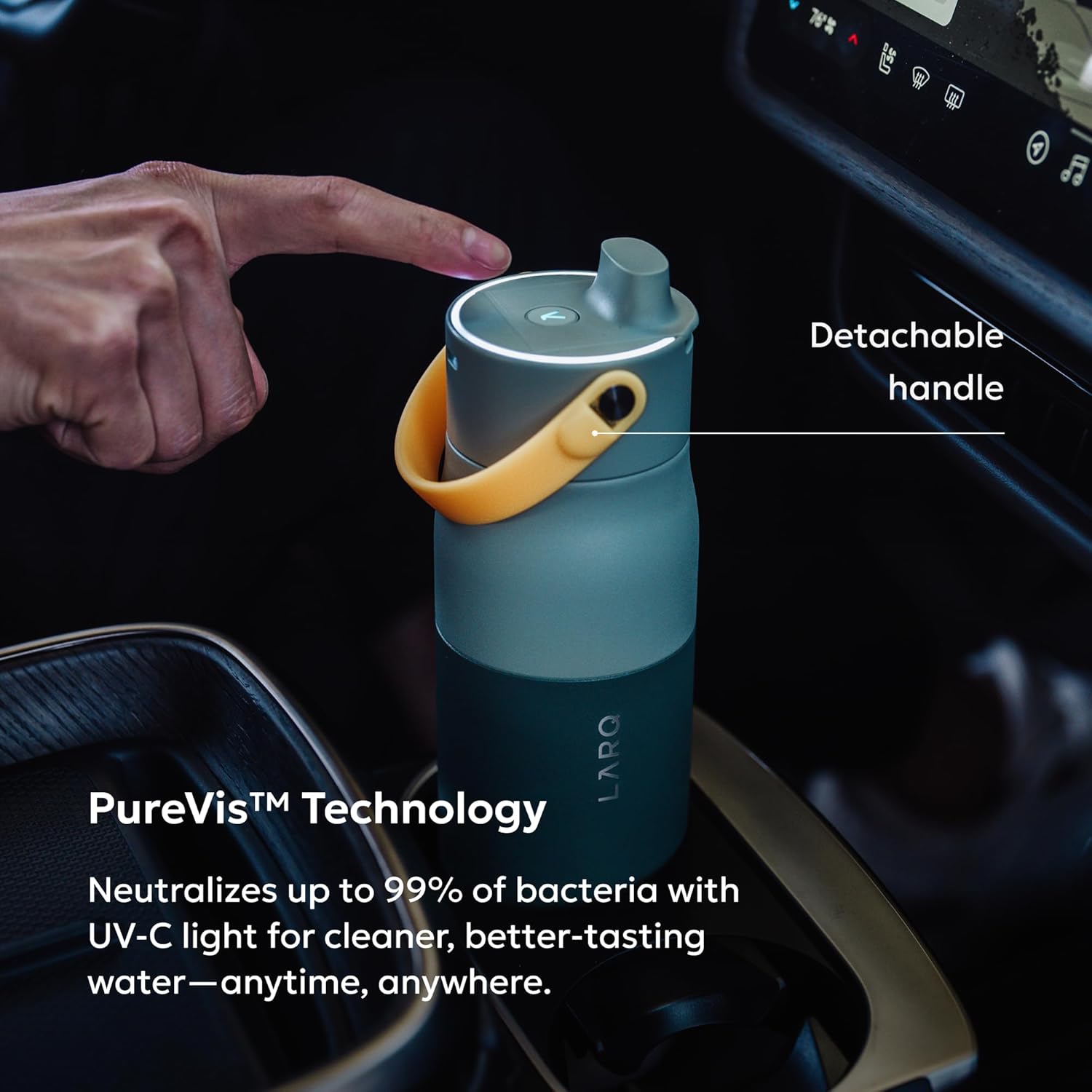 Self-Cleaning UV Water Bottle  - огляд і ціна Water Filter Straw