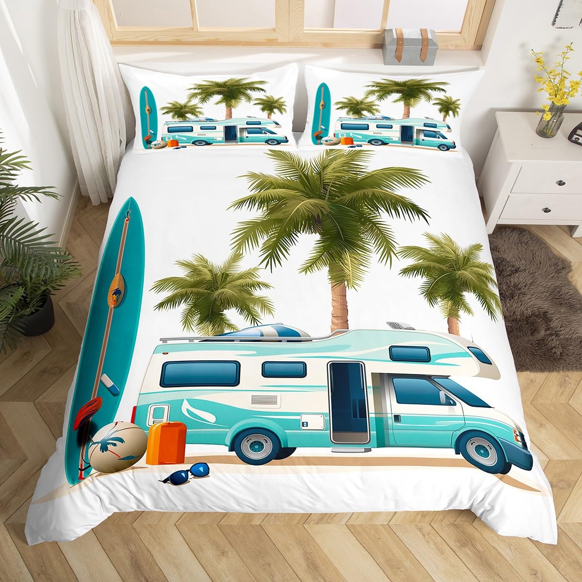 Happy Camping Duvet Cover Camp - огляд і ціна Outdoor Adventure America