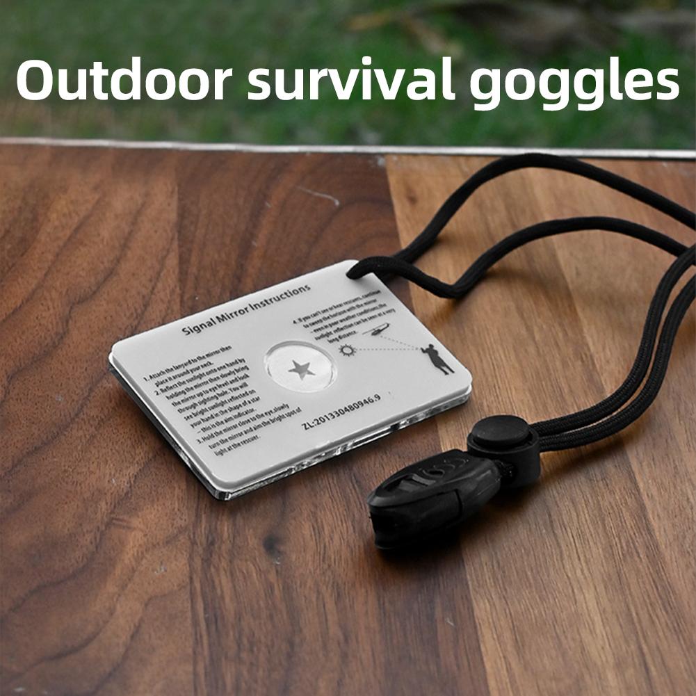 Outdoor Marine Survival Signal - огляд і ціна Signal Mirror Rescue