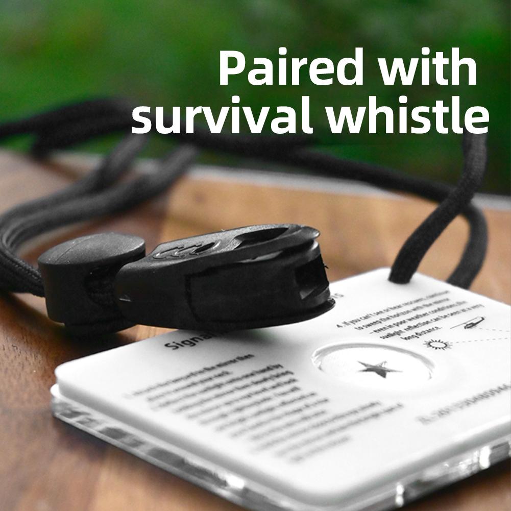 Outdoor Marine Survival Signal - огляд і ціна Signal Mirror Rescue