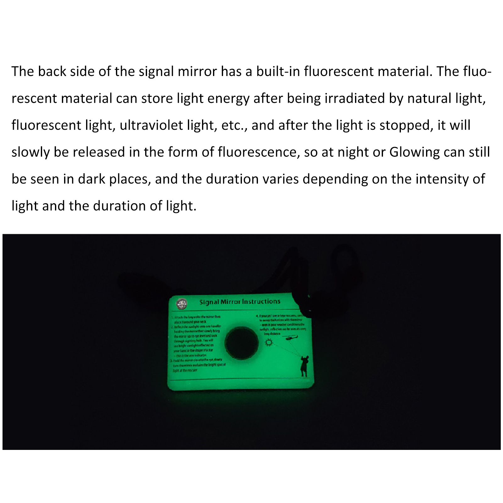Multifunctional Survival Emerg - огляд і ціна Signal Mirror Rescue