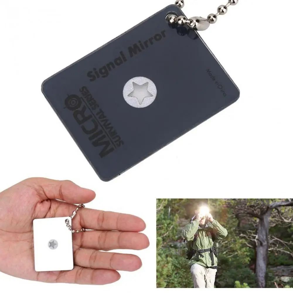 Portable Reflective Outdoor Si - огляд і ціна Signal Mirror Rescue