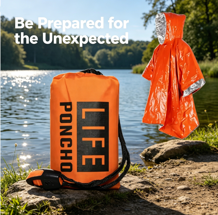 3-in-1 Thermal Emergency Rain  - огляд і ціна Outdoor Adventure Gear