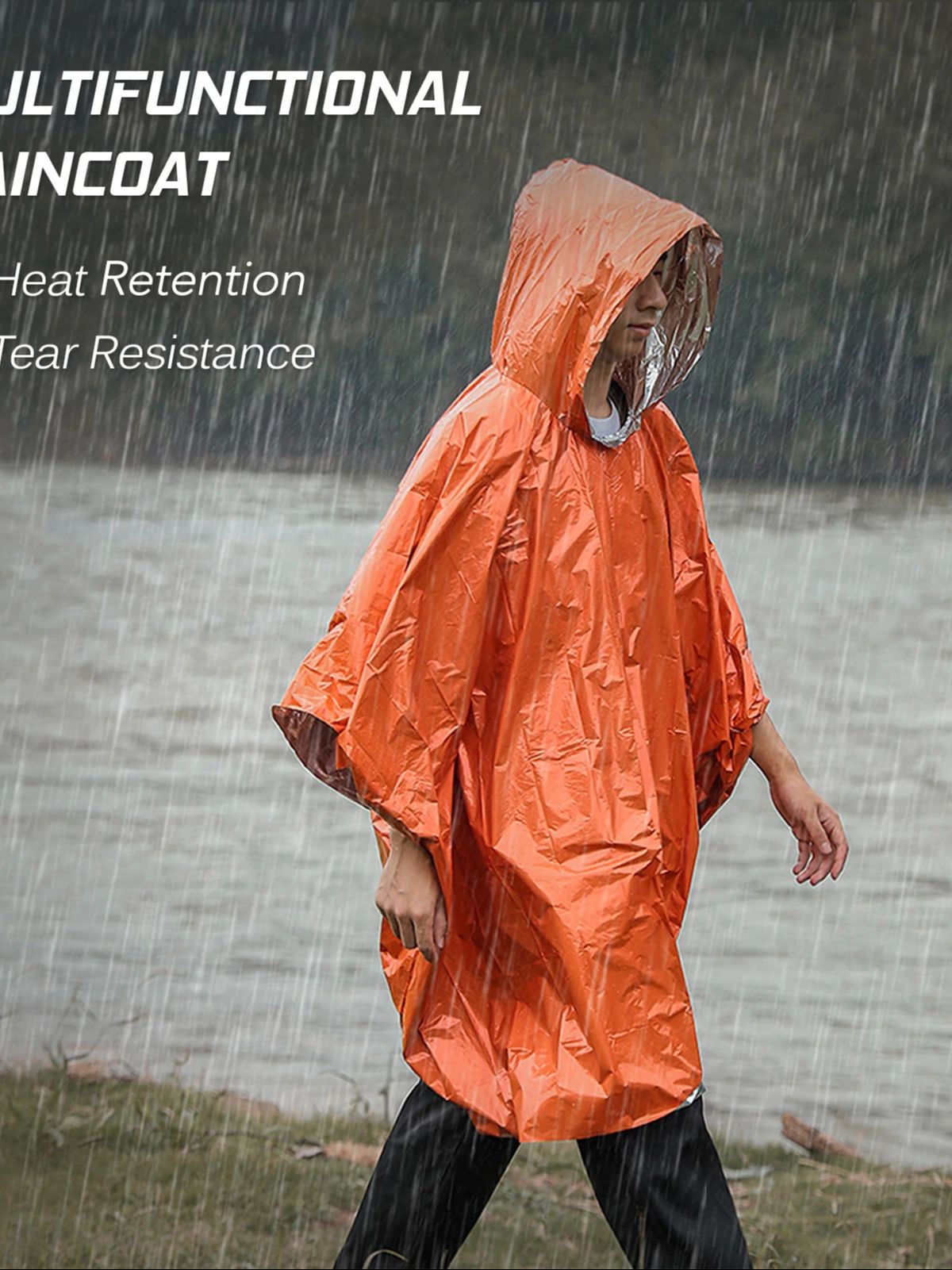 3-in-1 Thermal Emergency Rain  - огляд і ціна Outdoor Adventure Gear