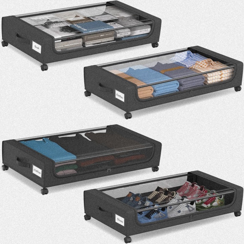 4-Pack Large Under Bed Storage - огляд і ціна Space Blanket Heavy