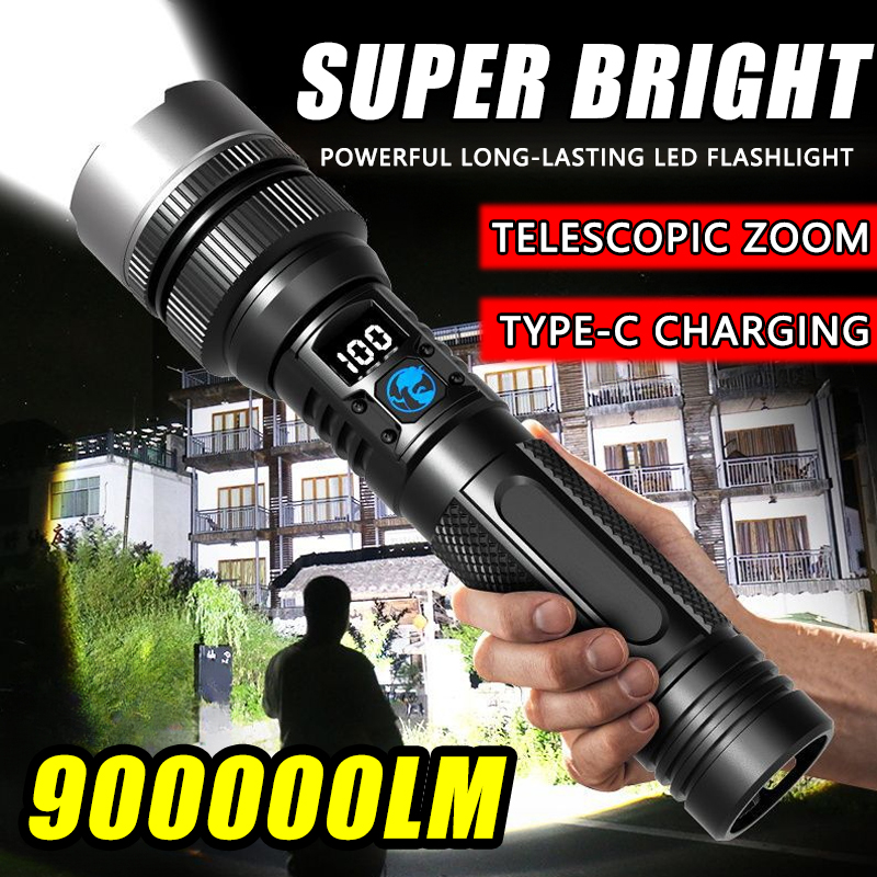 900000LM Powerful LED Flashlig - огляд і ціна Outdoor Adventure And Travel
