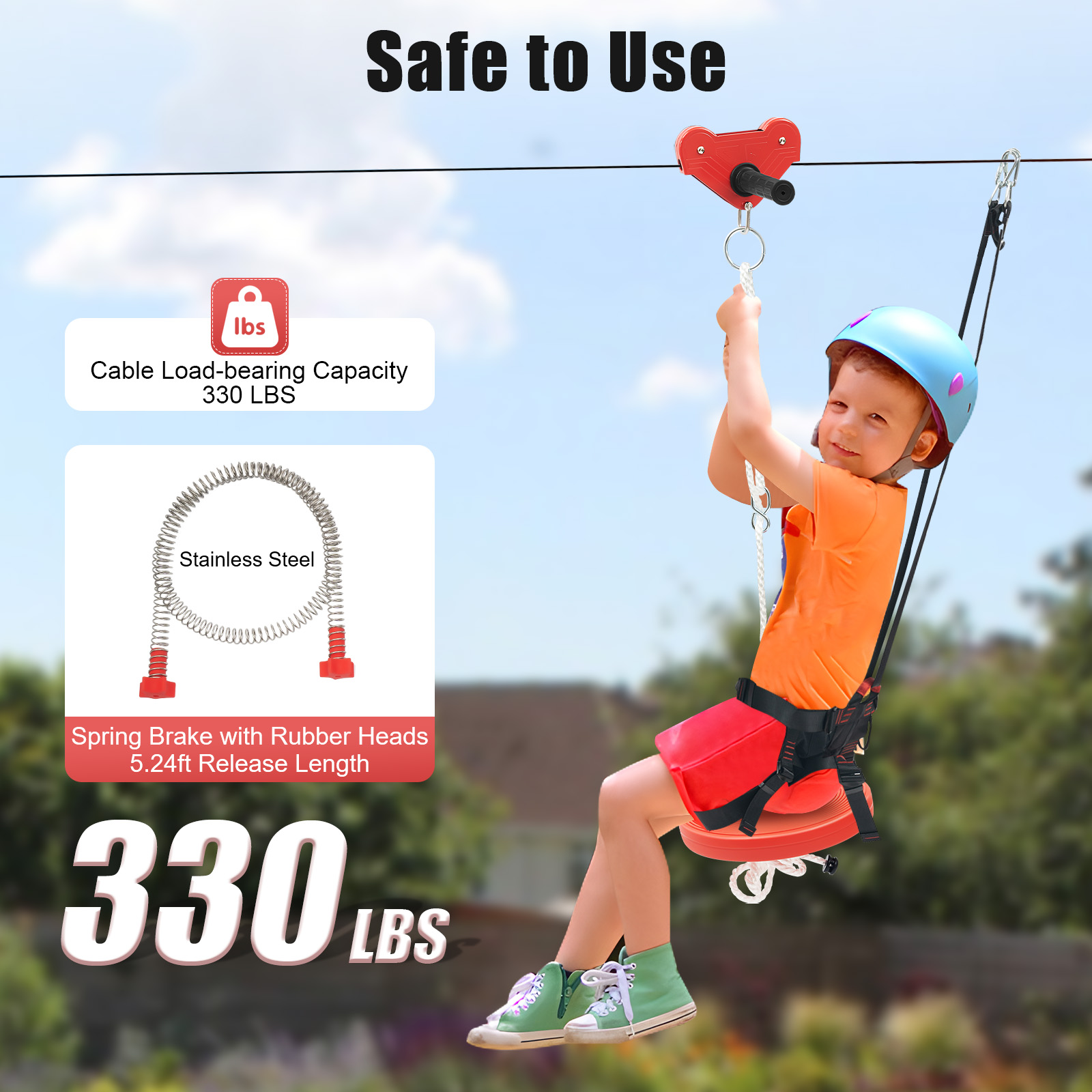 Kids Zipline Adventure Set - S - огляд і ціна Outdoor Adventure Ziplines & Waterfall Puerto Vallarta
