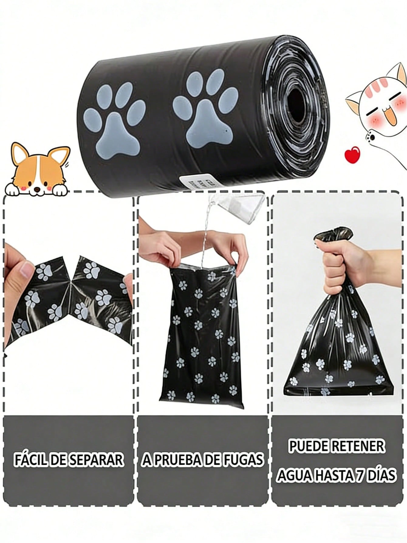 15pcs/Roll Extra Thick Dog Poo - огляд і ціна Outdoor Adventure And Travel