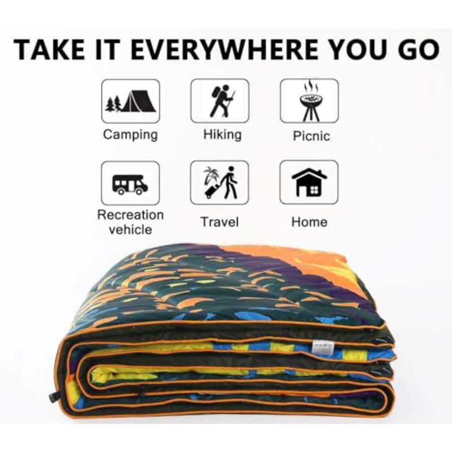 Camping Blanket Puffy Waterpro - огляд і ціна Outdoor Adventure And Travel
