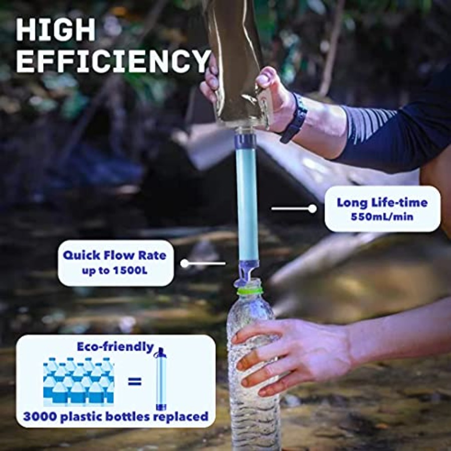 Personal Water Filter Straw Ou - огляд і ціна Water Filter Straw