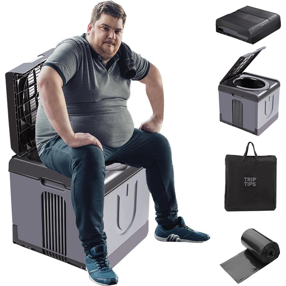 Portable Travel Toilet for Out - огляд і ціна Outdoor Adventure And Travel