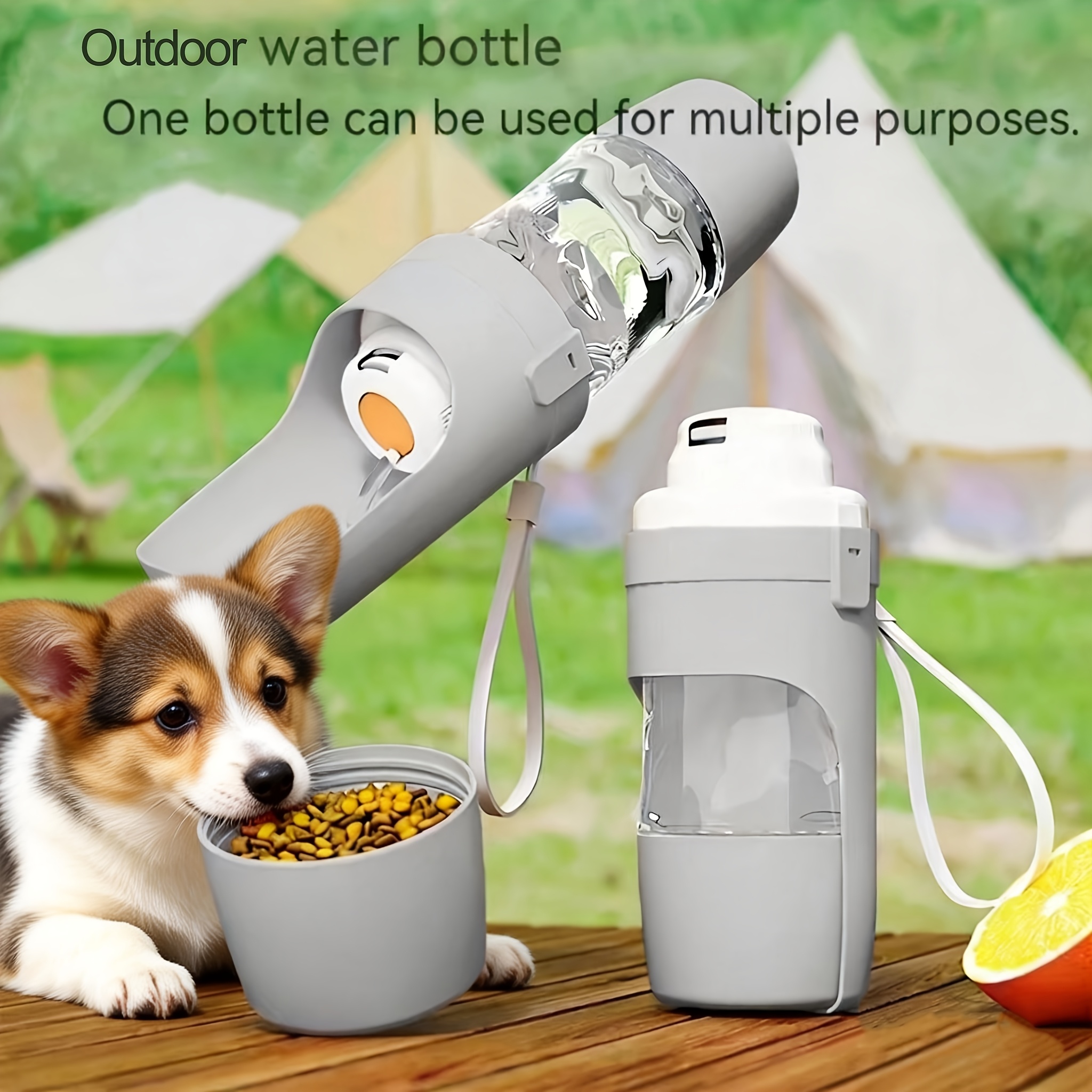 Portable Dog Water Bottle with - огляд і ціна Outdoor Adventure And Travel