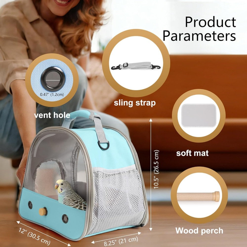 Small Bird Travel Cage Carrier - огляд і ціна Outdoor Adventure And Travel