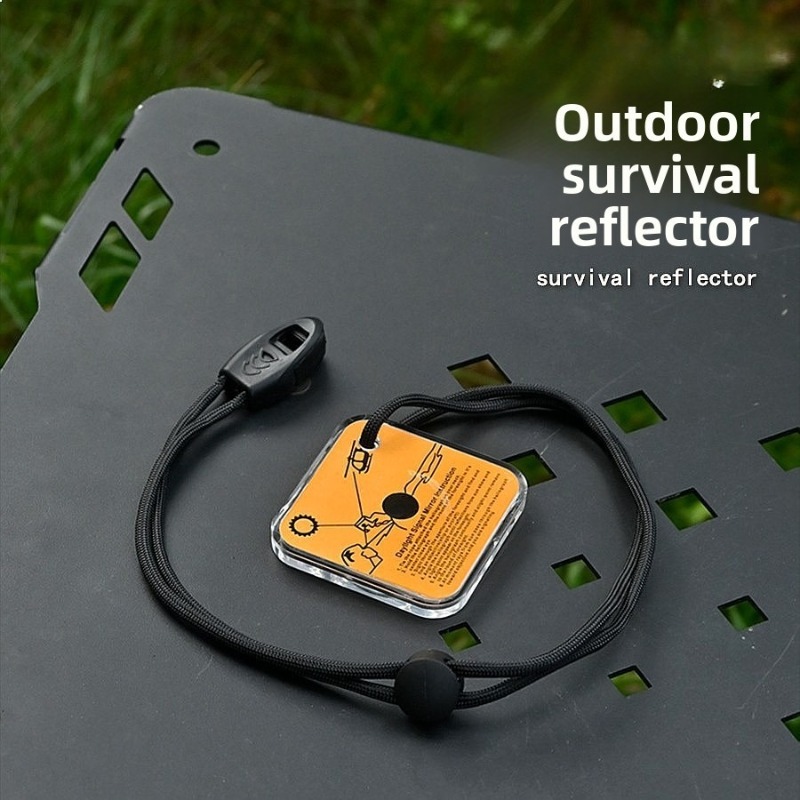 Outdoor SOS Survival Signal Mi - огляд і ціна Signal Mirror Rescue