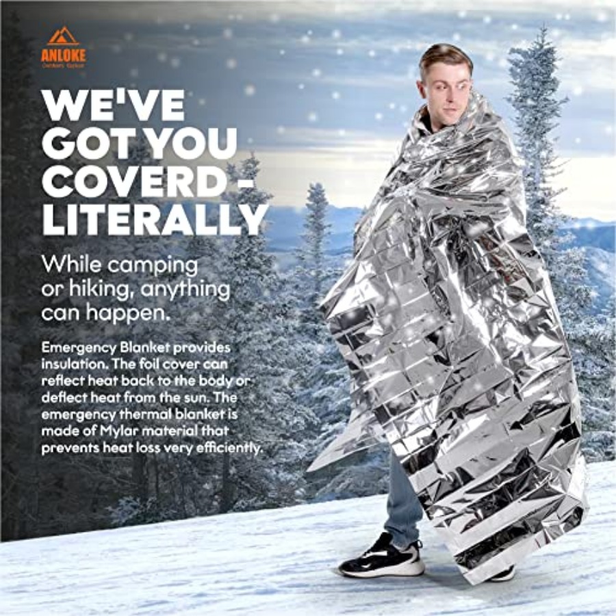 Emergency Blankets Mylar Therm - огляд і ціна Space Blanket Heavy