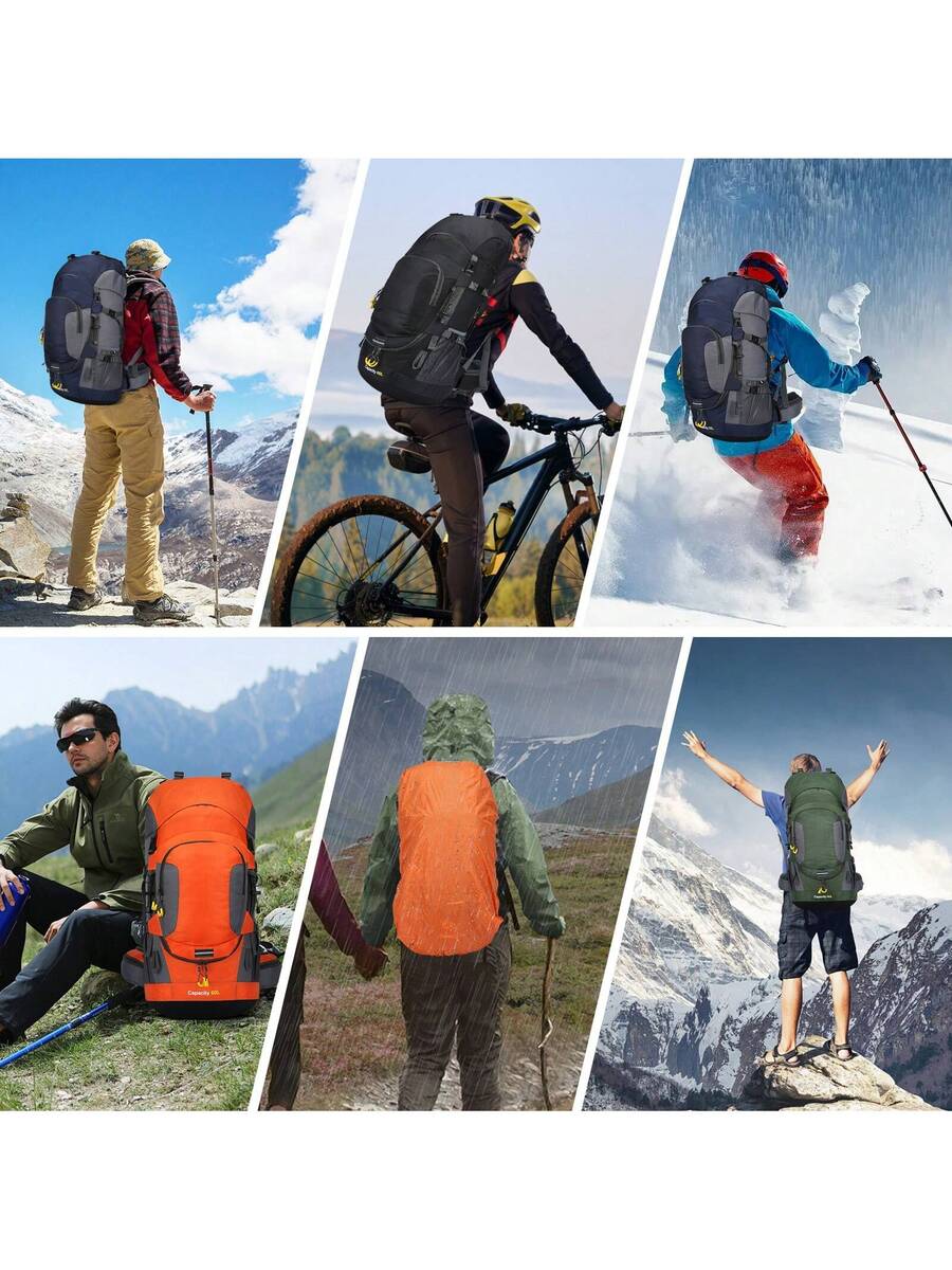 60L Waterproof Oxford Backpack - огляд і ціна Outdoor Adventure And Travel