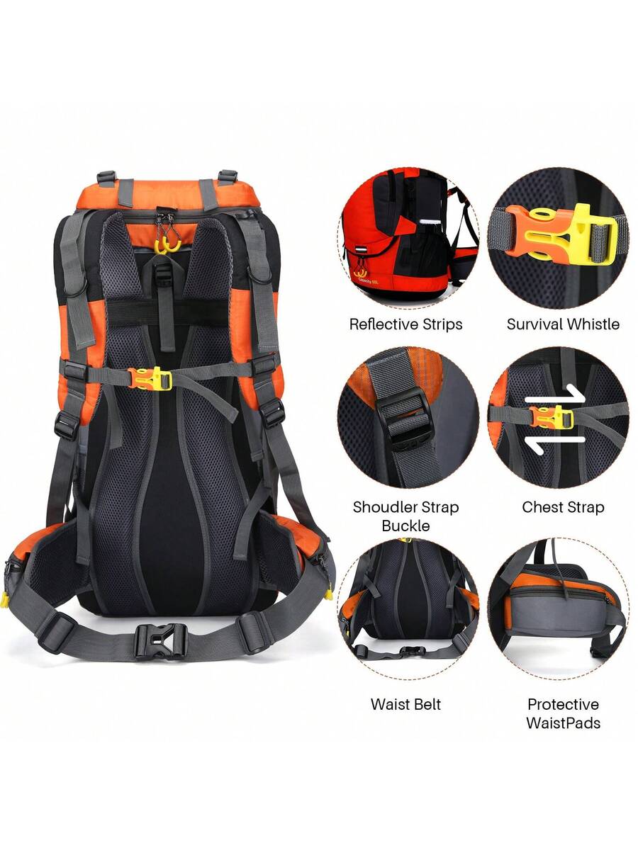 60L Waterproof Oxford Backpack - огляд і ціна Outdoor Adventure And Travel
