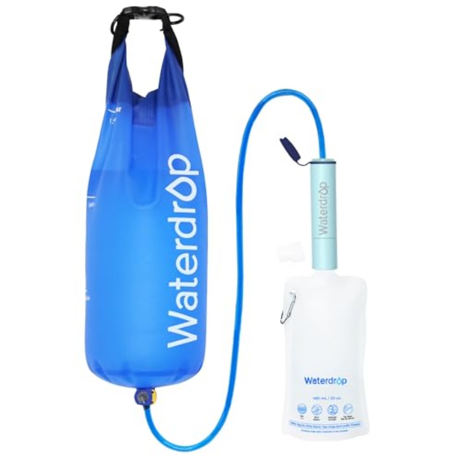 Gravity Water Filter Straw Cam - огляд і ціна Water Filter Straw