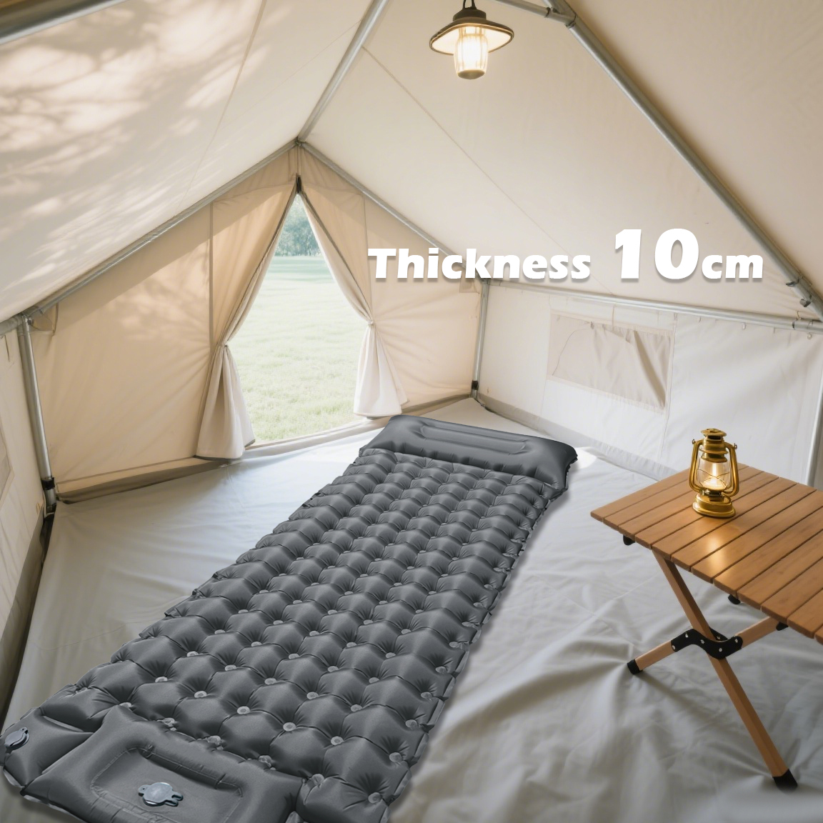 Cozy 10cm Thick Inflatable Mat - огляд і ціна Outdoor Adventure Ideas