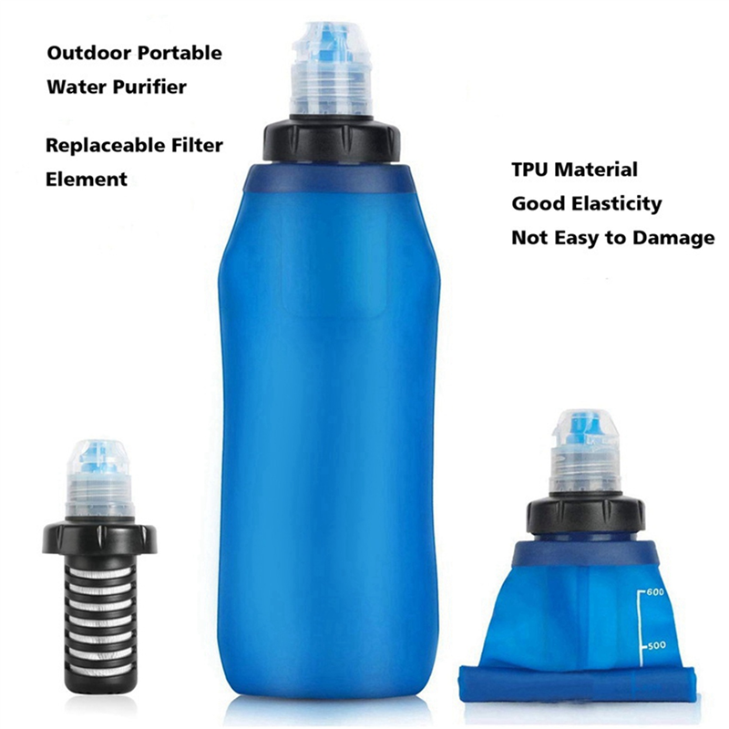 3 Pcs 500Ml Water Filter Bottl - огляд і ціна Water Filter Straw