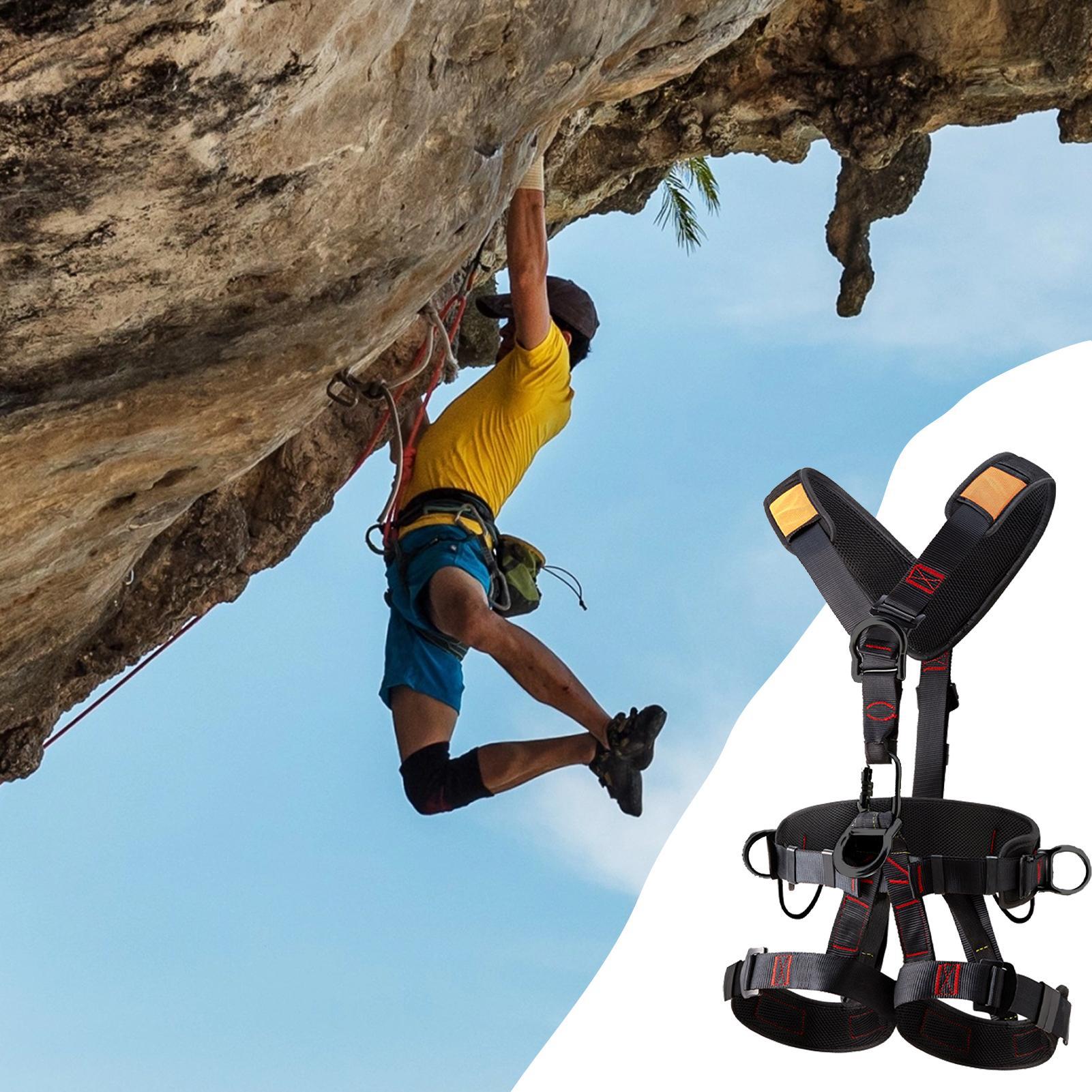 Safety Harness Fall Protection - огляд і ціна Harness Climbing Adjustable