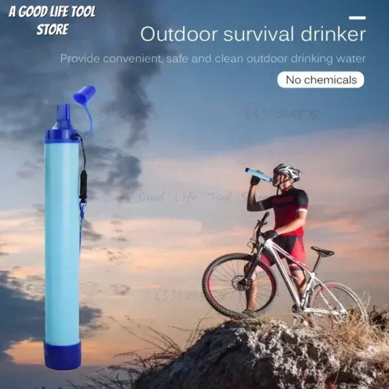 Portable Outdoor Emergency Wat - огляд і ціна Water Filter Straw