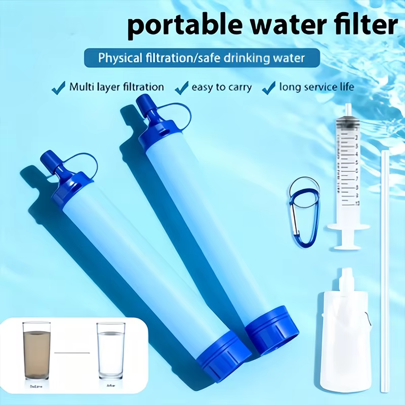 1pcs Outdoor Water Filter, Per - огляд і ціна Water Filter Straw